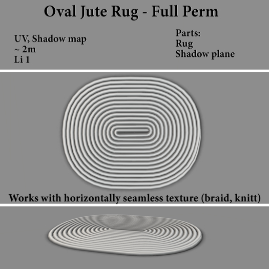 Opi_Oval Jute Rug - Full Perm