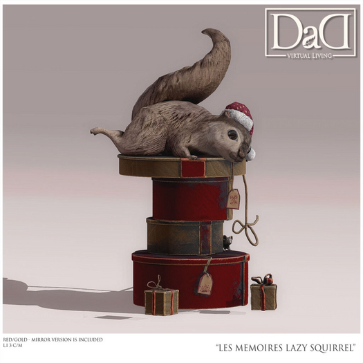 DaD - Les Memoires Lazy Squirrel - Red Gold 