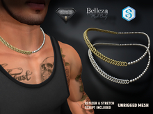 [7/11] Half and Half Pearl and Cuban Necklace