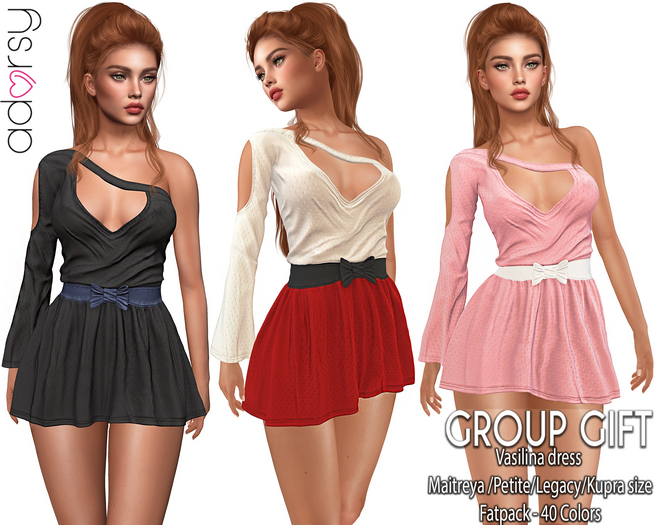 adorsy - Vasilina Dress Fatpack Gift - Maitreya/Legacy/Lara Petite/Kupra