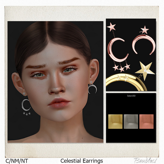 Baubles! by Phe - Celestial Earrings
