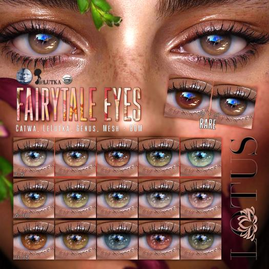 LOTUS. Fairytale Eyes 18 SECRET RARE