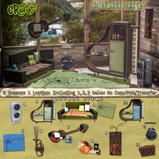 crate Melodic LIfe Rug -3