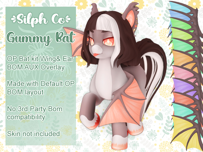 ~SC~ Gummy bat ~ Pastel