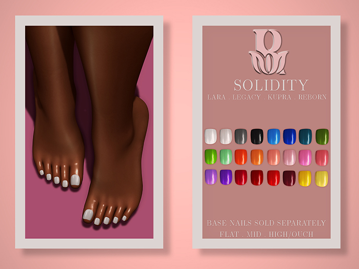 Second Life Marketplace - Rosary. Solidity . Pedicure Demo