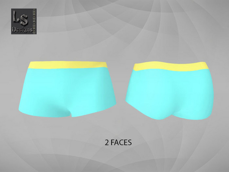Second Life Marketplace - LS DESIGNS [SET 0009] BOXER FULL PERM (DEMO)