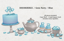 DISORDERLY. / Gem Party / Blue
