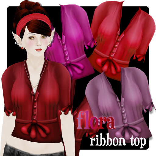 (flora) Ribbon Tops Redux ~silentsparrow~