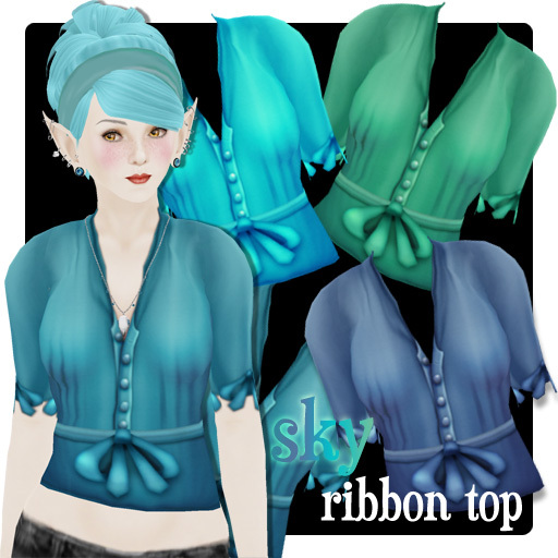 (sky) Ribbon Tops Redux ~silentsparrow~