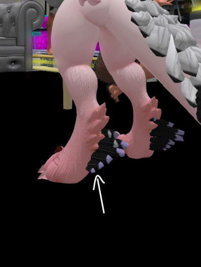 FAFNIR FENRA ankle feathers