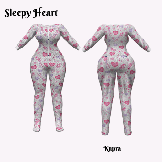 ~SWL~ Sleepy Heart pjs -boxed-