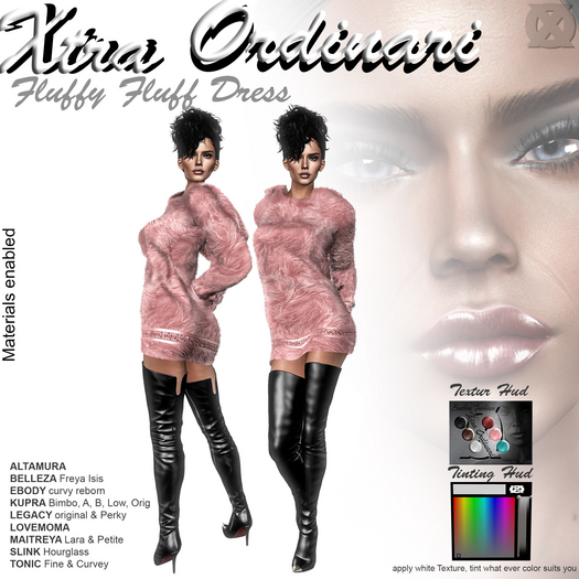 *XO* Fluffy Fluff Dress