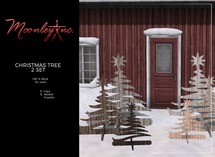 Moonley Inc. - Christmas Tree 2 Set