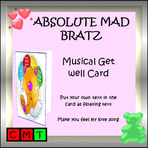 Musical Card Get Well