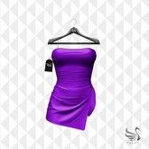 Odette - Iris Mini Dress Purple