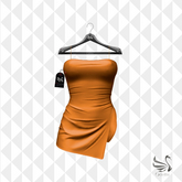 Odette - Iris Mini Dress Orange