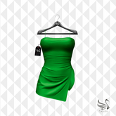 Odette - Iris Mini Dress Green