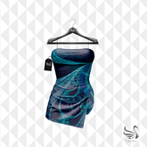 Odette - Iris Mini Dress Bluemix