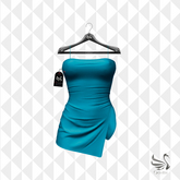 Odette - Iris Mini Dress Blue