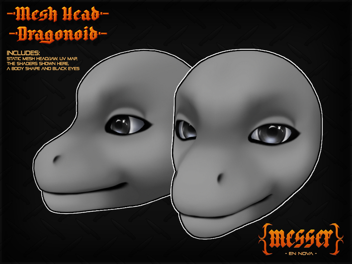 M! Dragonoid Head (STATIC)