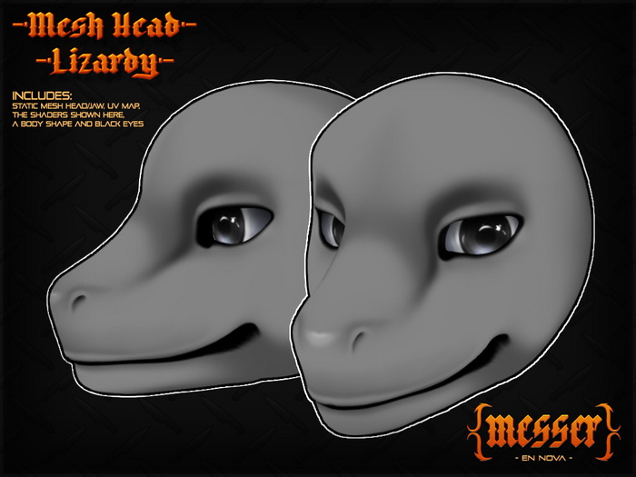 M! Lizardy Head (STATIC)