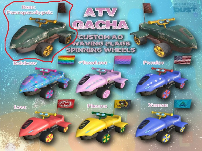 DUST: ATV Grunge RARE