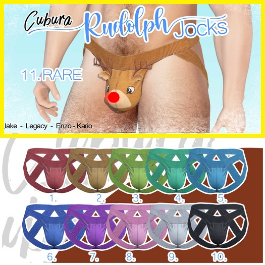 Cubura Rudolph Jocks Enzo RARE