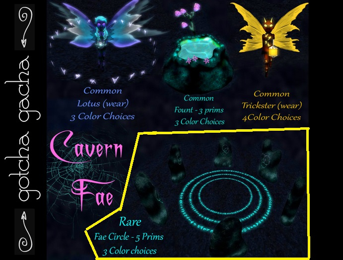 Zyn ~ Cavern fae Amber CIRCLE BOX RARE