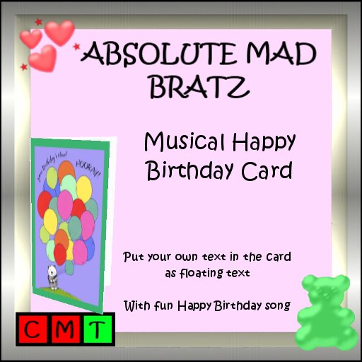 Musical Card Happy Birthday 5