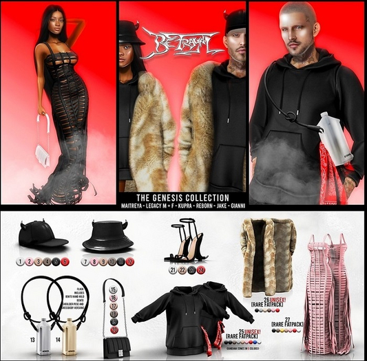 9. BETRAYAL Genesis Horn Bucket NUDE