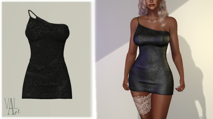 ValArt Alyssa dress - Black Gift