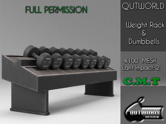 .::QUTWORLD Weight Rack&Dumbbells::.FP 