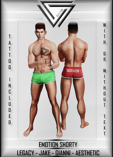 B.GAB*EMOTION SHORTY "FULLPACK"