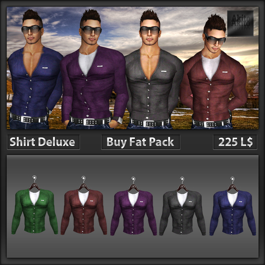 Akito - Fat Pack Shirt Deluxe