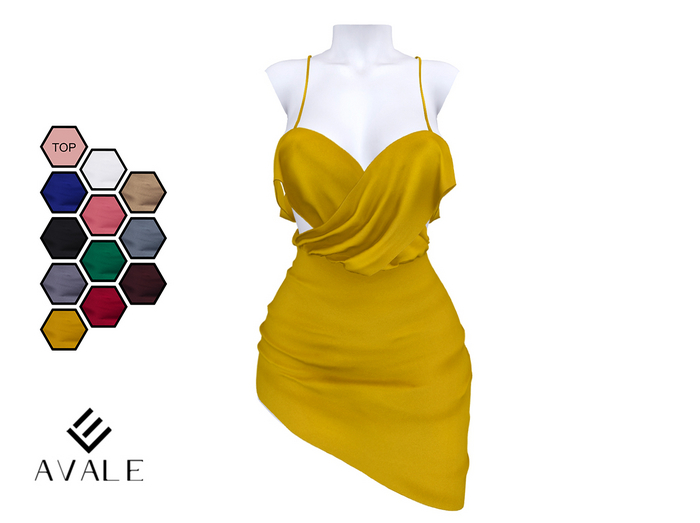 AVALE Gorra - Yellow