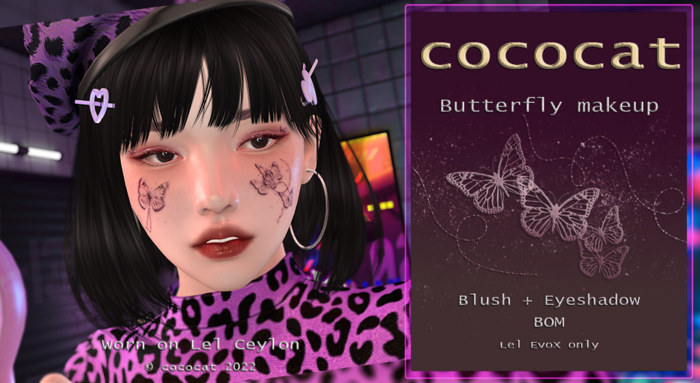 .cococat. Butterfly makeup (EvoX BOM)