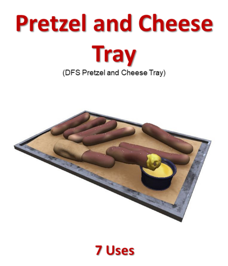 DFS Pretzel and Cheese Tray (DFS Texture Only)