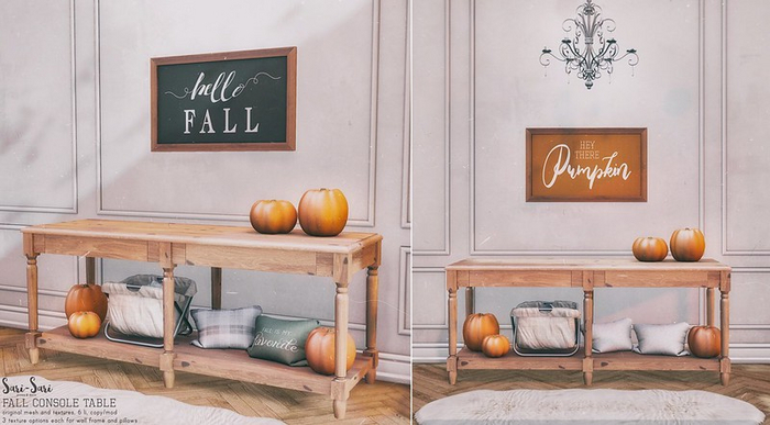 Sari-Sari - Fall Console Table