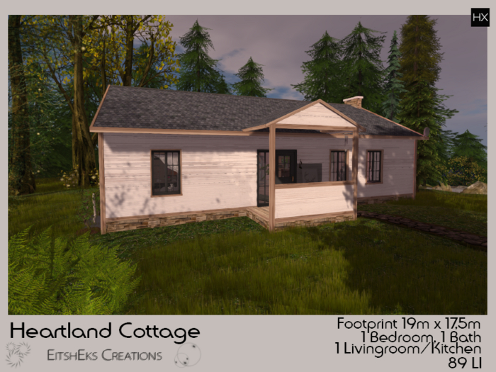 [HX] EitshEks Creations - Heartland Cottage ADD ME