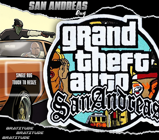 BRAT// San andreas Rug (Exclusive)