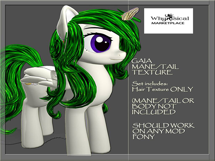 Gaia Mane/Tail  Hair Texture