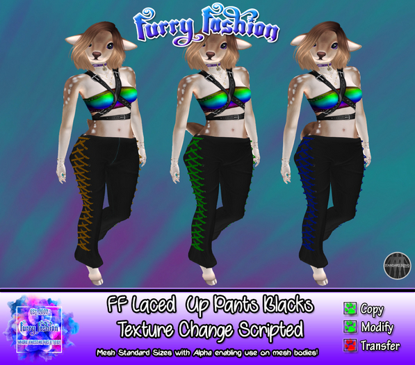 ~FF~ LacedUp Pants Strap Tech