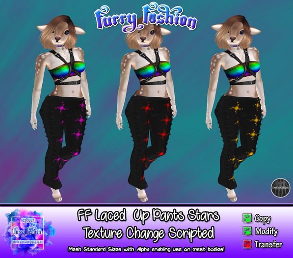 ~FF~ LacedUp Pants Strap Tech