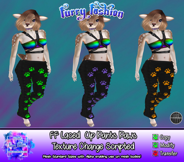 ~FF~ LacedUp Pants Strap Tech