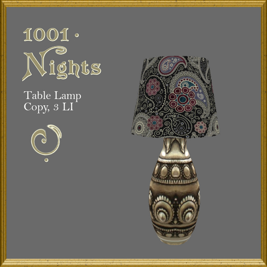 1001 Nights TableLamp