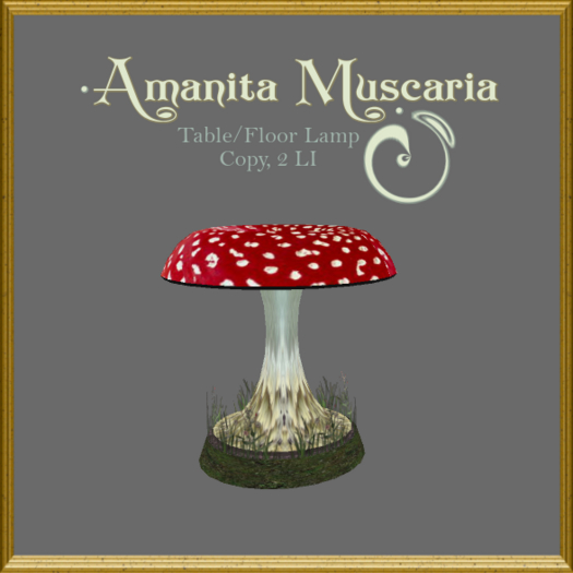 Amanita Muscaria GardenLamp