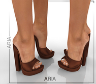 ARIA Brown Jalina Heels Kupra Maitreya Legacy Reborn