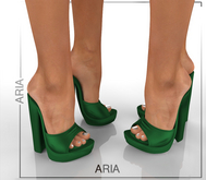 ARIA Green Jalina Heels Kupra Maitreya Legacy Reborn