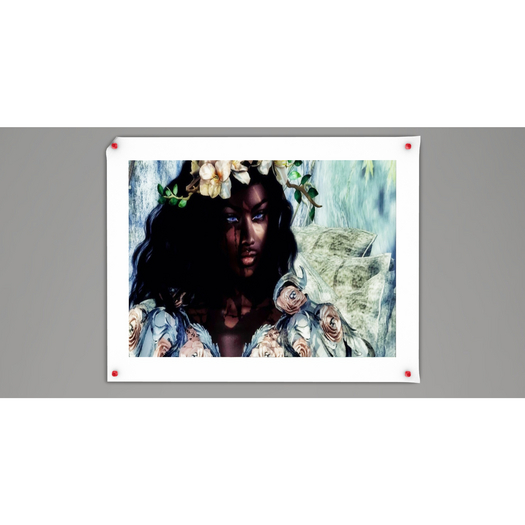 Ice Goddess #2 - Pinned wall poster