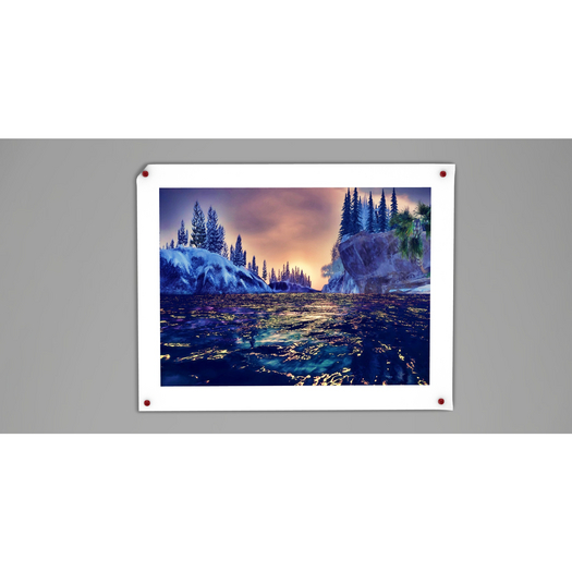 Channeling #2 - Pinned wall poster